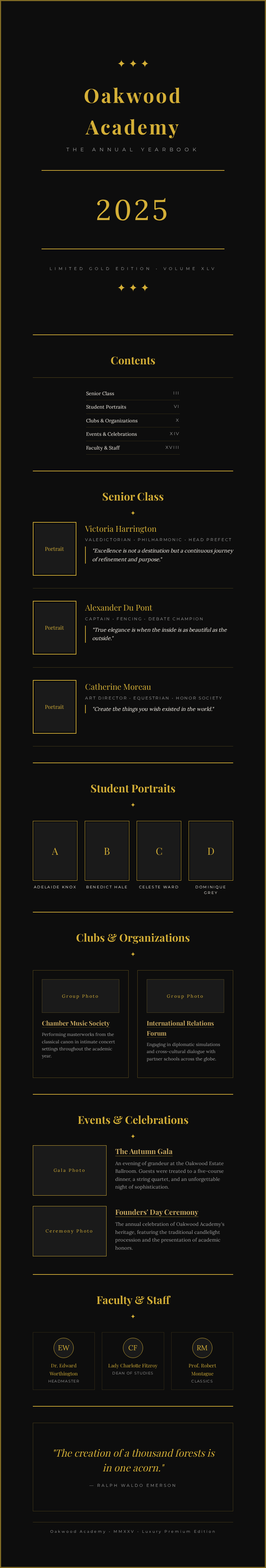 Luxury Premium Yearbook
